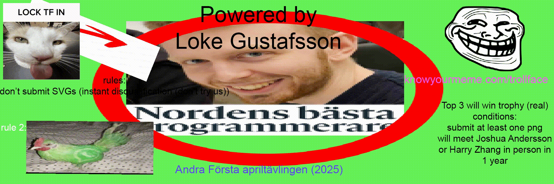 April Fools Tävling